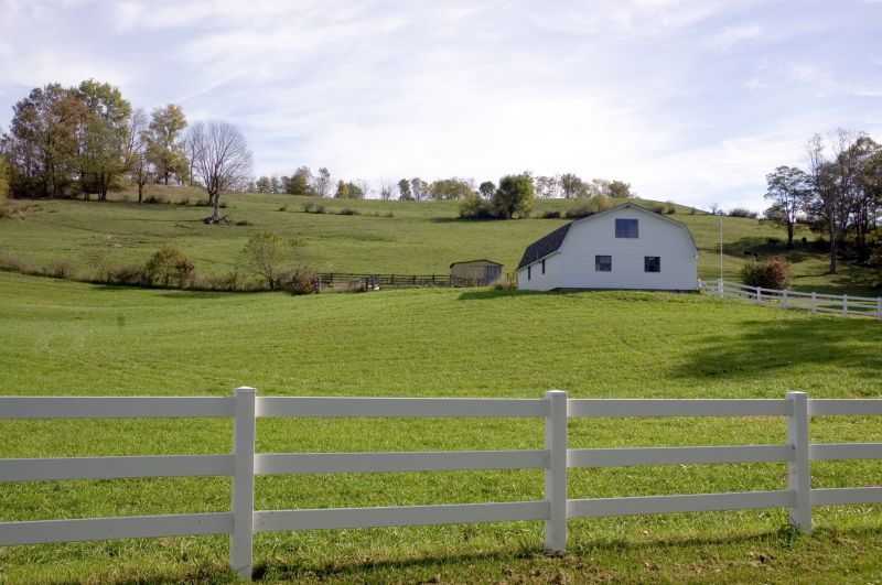 Fenced Agricultural Land